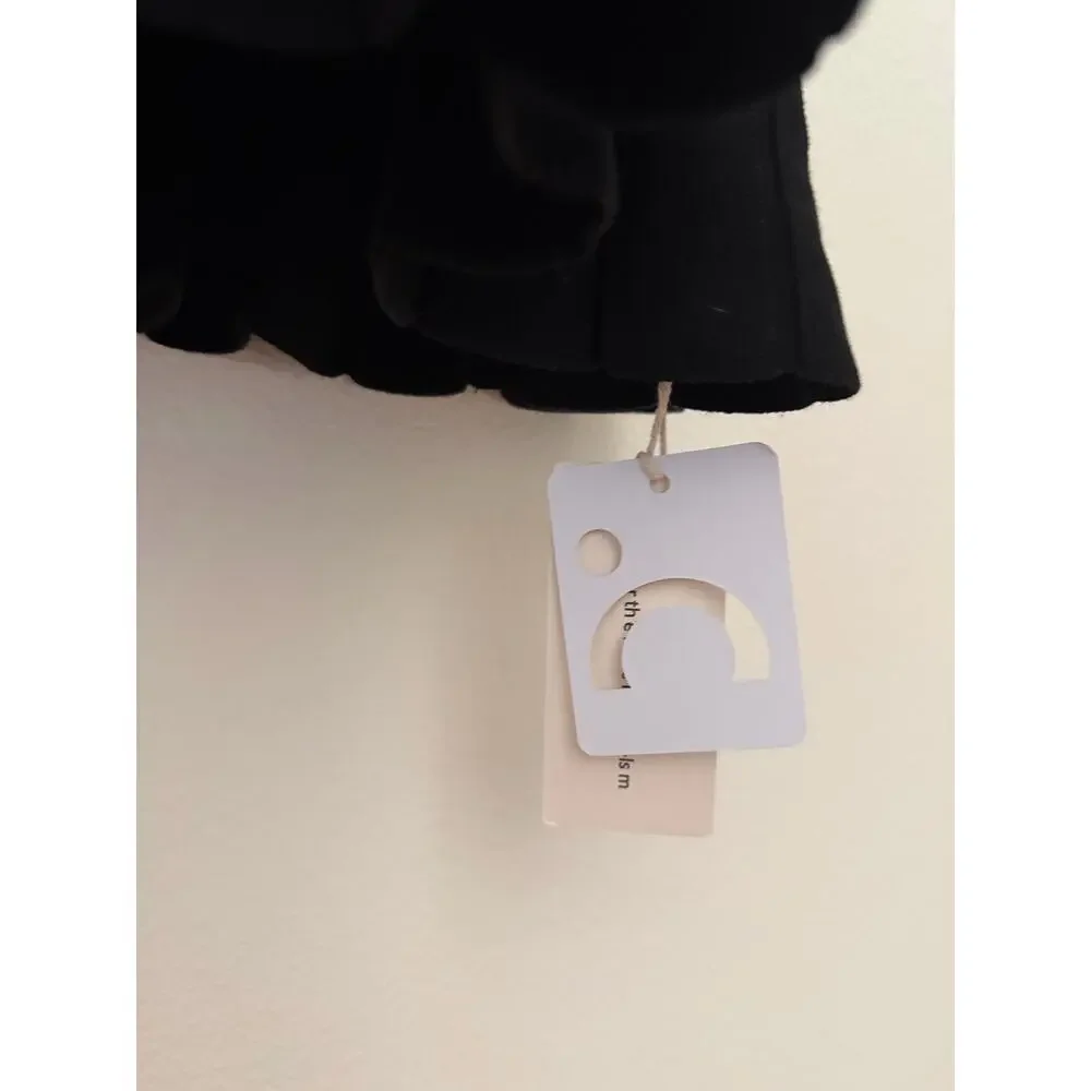 🌟 NWT Commense Black Mini Dress with Adorable White Bow Detail 🌟 - Picture 7 of 7